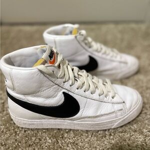 Nike White High-Top Sneakers